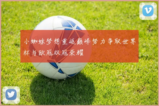 小蜘蛛梦想重返巅峰努力争取世界杯与欧冠双冠荣耀